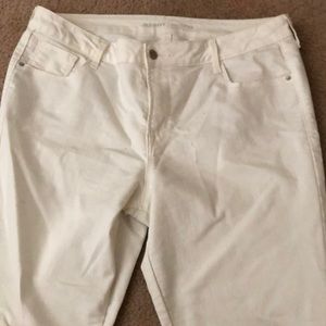 White Rockstar Jeans
